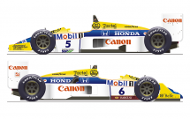 D20-008 1986 FW11/1987 FW11B D20-008 1986 FW11/1987 FW11B
