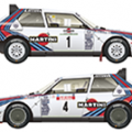 D24-012 038 1986 Costa Smerald Rally Winner/1986 Tour de Corse
